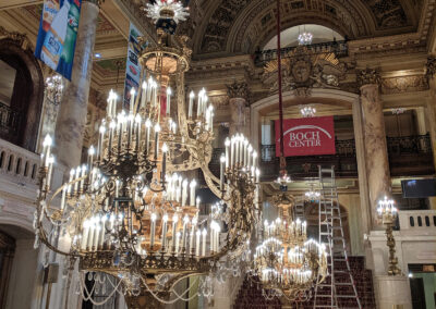 Commercial Chandelier Cleaning