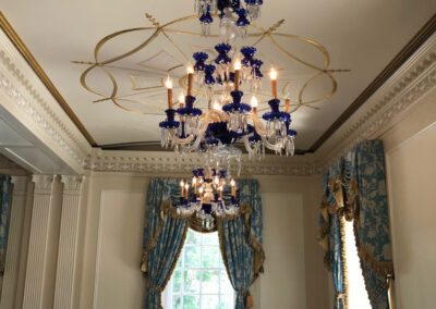 Historical chandelier conservation