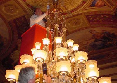 Commercial Chandelier Cleaning