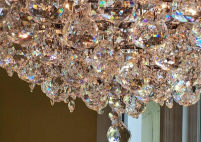 Chandelier After Cleaning