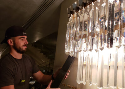 Commercial Chandelier Cleaning